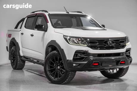 White 2019 HSV Colorado Ute Tray SPORTSCAT RS 4X4