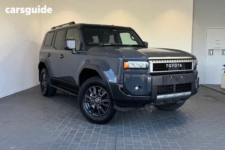 Grey 2024 Toyota Landcruiser Prado Wagon Gxl Flat Tailgate