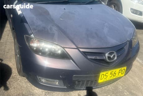 Grey 2007 Mazda 3 Sedan Sp23