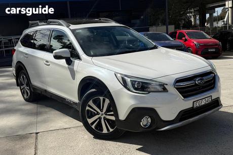 White 2019 Subaru Outback Wagon 2.5I Premium