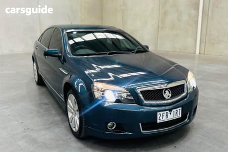 Blue 2010 Holden Caprice Sedan