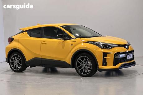 Yellow 2021 Toyota C-HR Wagon Gr-S (2Wd) Hybrid