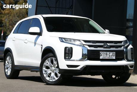 White 2021 Mitsubishi ASX Wagon Es (2Wd)