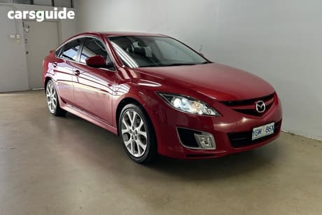 Red 2009 Mazda 6 Hatchback Luxury Sports