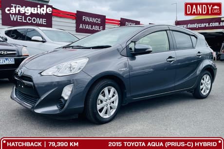 Grey 2015 Toyota Prius-C Hatch HYBRID
