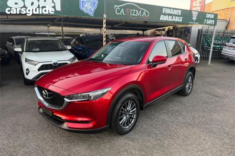 Red 2017 Mazda CX-5 Wagon Touring (4X4)