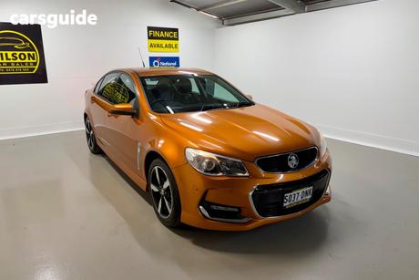 Orange 2017 Holden Commodore Sedan Sv6