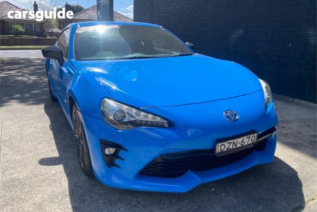 Blue 2018 Toyota 86 Coupe Gts Performance (Apollo Blue)