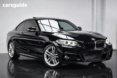 Black 2016 BMW 220I Coupe M Sport