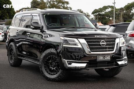 Black 2023 Nissan Patrol Wagon Ti-L (4X4)