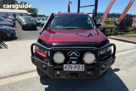 Black 2021 LDV T60 Double Cab Utility Luxe (4X4)