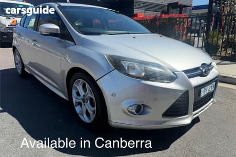 Silver 2014 Ford Focus Hatchback Titanium
