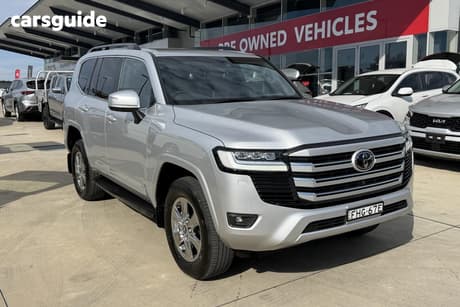 Silver 2024 Toyota Landcruiser Wagon Lc300 Vx (4X4)