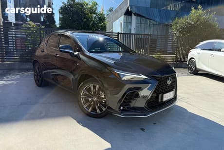 Black 2026 Lexus NX SUV NX450H+ F SPORT 4X4