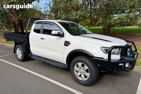 White 2022 Ford Ranger Super Cab Utility Xlt 3.2 (4X4)