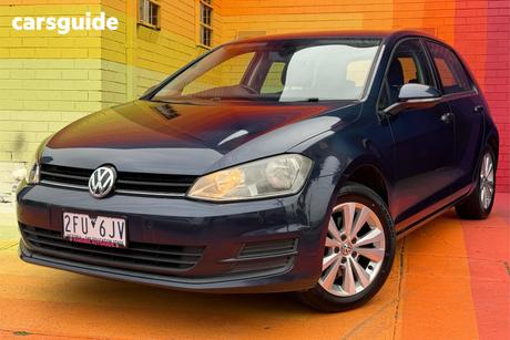 Blue 2014 Volkswagen Golf Hatchback 90 Tsi Comfortline