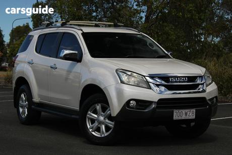 White 2015 Isuzu MU-X Wagon Ls-T (4X4)