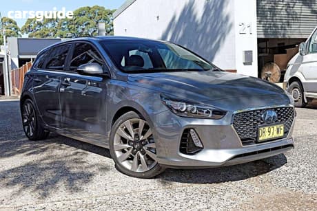 Grey 2018 Hyundai I30 Hatchback Sr Premium