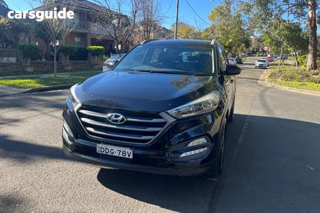 Black 2016 Hyundai Tucson Wagon Active X (Fwd)
