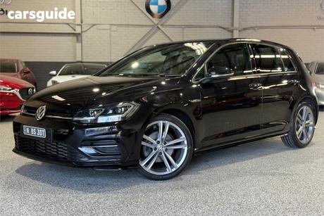 Black 2017 Volkswagen Golf Hatchback 110 Tdi Highline