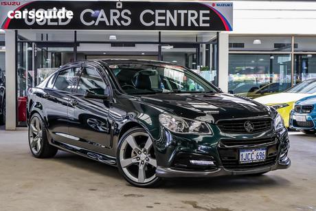 Green 2014 Holden Commodore Sedan Sv6