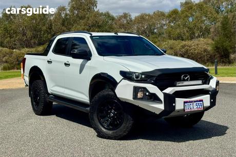 White 2023 Mazda BT-50 Dual Cab Pick-up Sp (4X4)