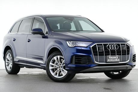 Blue 2022 Audi Q7 Wagon 45 Tdi Quattro Mhev