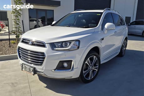 White 2016 Holden Captiva Wagon 7 Ltz (Awd)