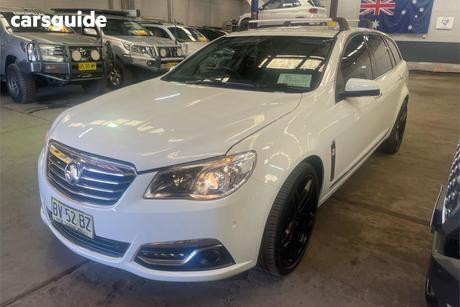 White 2013 Holden Calais Sportswagon V