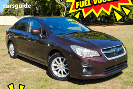 Red 2012 Subaru Impreza Sedan 2.0I-L (Awd)