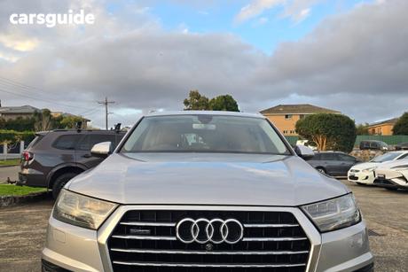 Silver 2016 Audi Q7 Wagon 3.0 Tdi Quattro