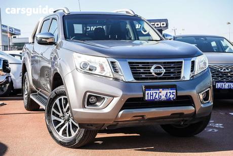 Grey 2015 Nissan Navara Dual Cab Utility St-X (4X4)