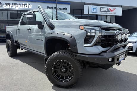 Grey 2024 Chevrolet Silverado Crew Cab Pickup 1500 Ltz Premium Tech Pack