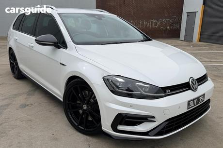 White 2017 Volkswagen Golf Wagon R Wolfsburg Edition