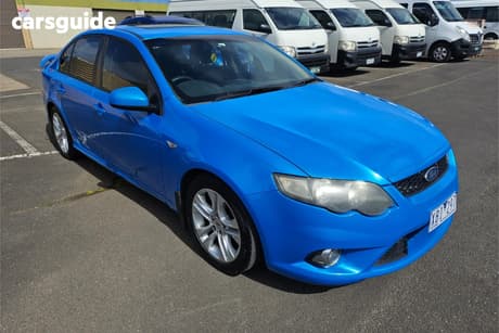 Blue 2009 Ford Falcon Sedan Xr6