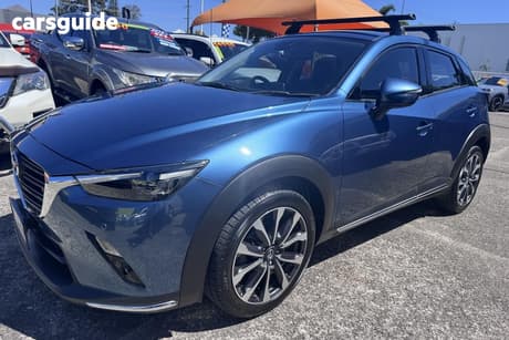 Blue 2019 Mazda CX-3 Wagon S Touring (Fwd)