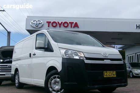 White 2020 Toyota HiAce Van Lwb Gl (Colours)