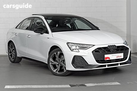 White 2025 Audi A3 Sedan 40 Tfsi Quattro