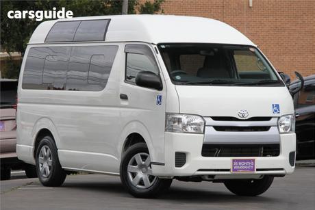 White 2016 Toyota HiAce Commercial WELCAB
