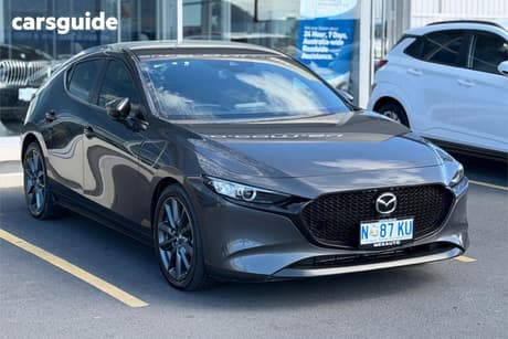 Grey 2021 Mazda Mazda3 Hatch G20 EVOLVE