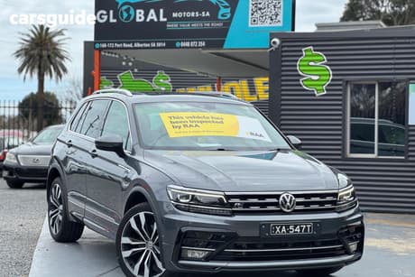 Grey 2018 Volkswagen Tiguan SUV 162 TSI HIGHLINE 5NA MY18