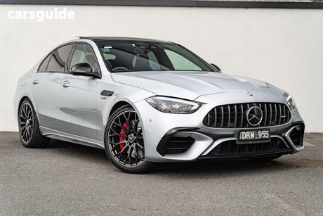 Silver 2023 Mercedes-Benz C63 Sedan S E Performance Mhev
