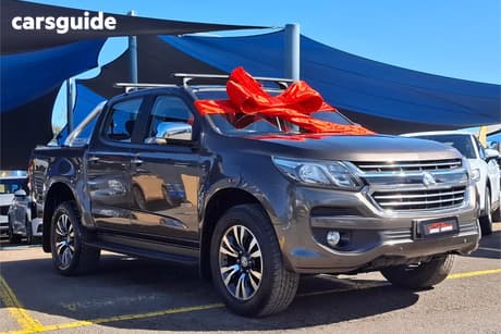Grey 2017 Holden Colorado Crew Cab Pickup Ls (4X4)