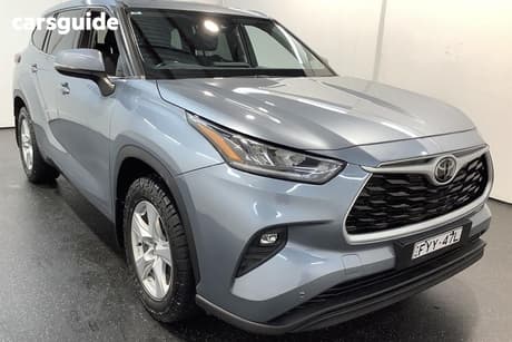 Blue 2022 Toyota Kluger Wagon Gx Awd