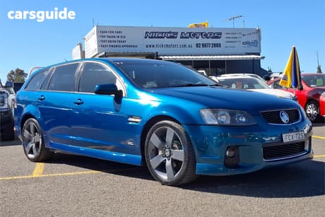 Green 2012 Holden Commodore Sportswagon Sv6