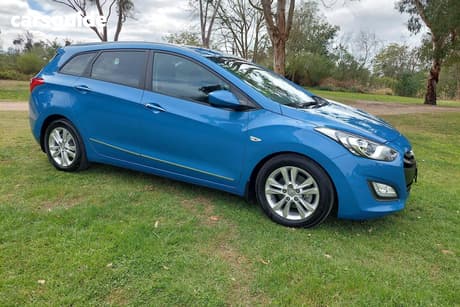Blue 2012 Hyundai I30 Hatchback Active