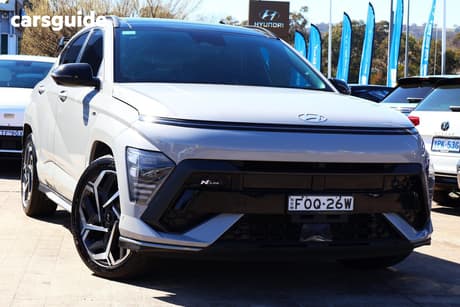 Grey 2025 Hyundai Kona Wagon Premium N Line