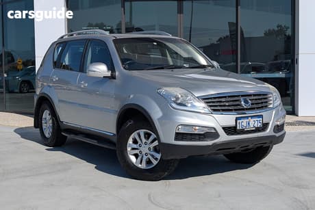 Silver 2014 Ssangyong Rexton Wagon Sx (4X4)