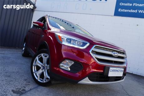 Red 2016 Ford Escape Wagon Titanium (Awd)