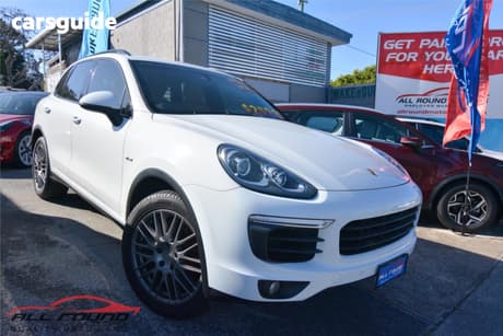 White 2016 Porsche Cayenne Wagon Diesel